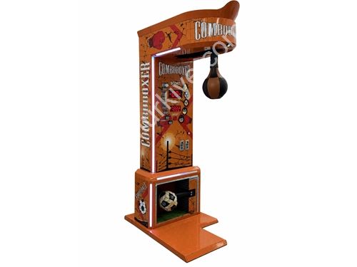 Machine à boxe combo à boîtier épais de couleur orange