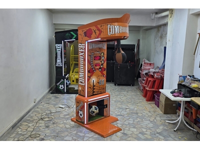 Orangenfarbener Dickwandiger Kombi-Boxautomat - 1