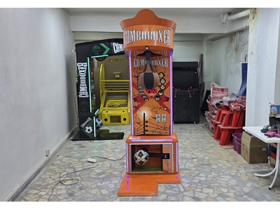 Orangenfarbener Dickwandiger Kombi-Boxautomat - 4