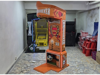 Orangenfarbener Dickwandiger Kombi-Boxautomat - 9