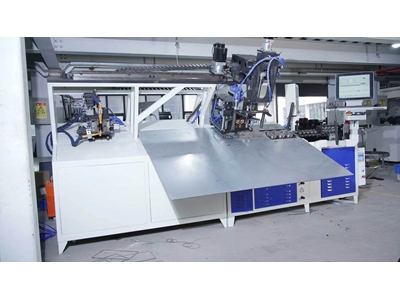 Cnc Kaynaklı Tel Bükme Makinesi