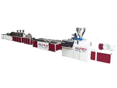 Pvc Süpürgelik Profil Ekstrüzyon Hattı