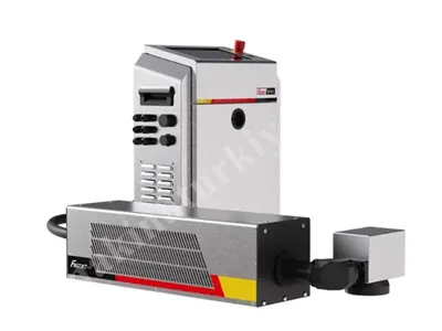 60W Co₂ Fly Hareketli Ürünler İçin Lazer Markalama Makinesi
