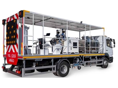 2000 Litre Airless (Havasız) Yol Çizgi Kamyon Üst Yapısı - 0