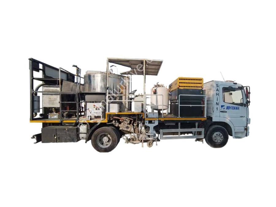3000 Litre Thermoplastic Road Line Truck Superstructure