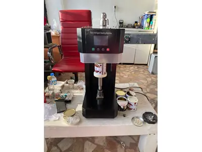 Kavanoz Kapak Sıvama Makinası