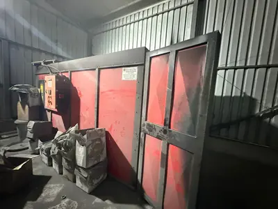 2. El - Elektrostatik Toz Boya Fırını + 3 Filtreli Boya Kabini + Toz Boya Tabancası