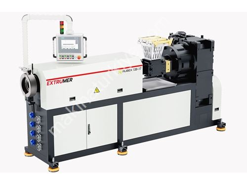 120 mm Vida Çapı Kauçuk Ekstrüder Makinası