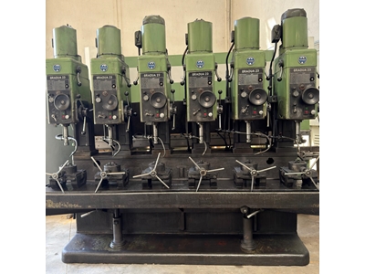 23mm 6'lı Sıralı Şanzımanlı Matkap Tezgah - 4