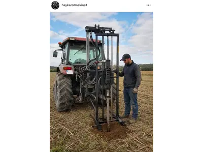 Traktör Arkası Hidrolik Su Sondaj Makinası