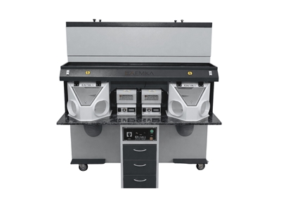Super Vacuum Double Balkan Motor Inverter Polishing Machine - 0
