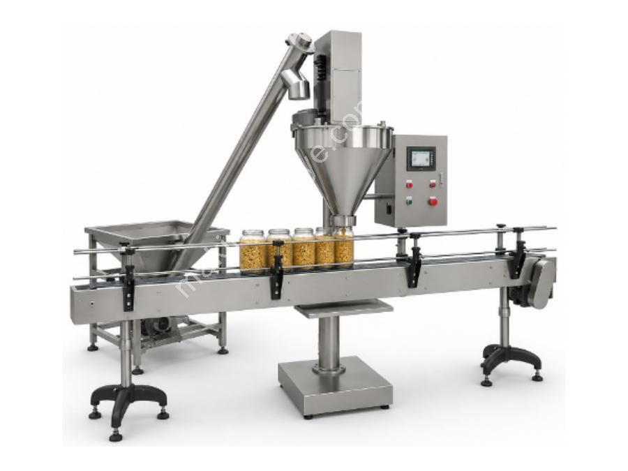 40 Pieces/Minute Linear Jar Filling Machine for Powder Products