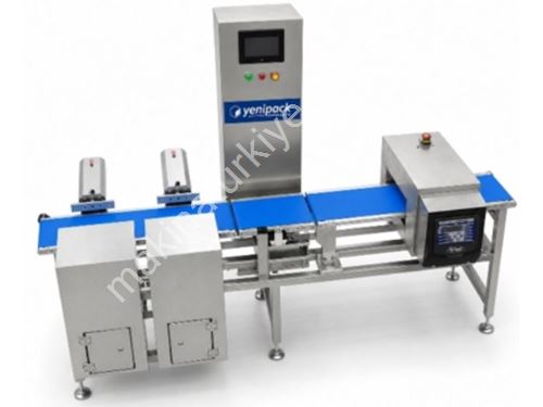 Metal Dedektör Ve Gramaj Kontrol Makinası Kombinasyonu