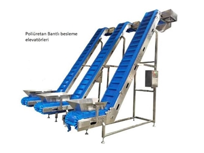 Pu Bantlı Ürün Besleme Elevatörü