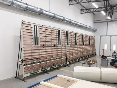 Vertikale Sandwich-Panel-Bearbeitungsmaschine - 9