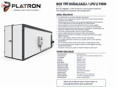 Doğalgazlı Toz Boya Fırını - 1
