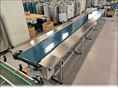 Ambalaj Paketleme ve Ürün Kutuluma PVC Bantlı Konveyör Sistemi