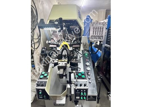 Automatische Klappen-Einzelstation-Schuhe Vor-Montiermaschine
