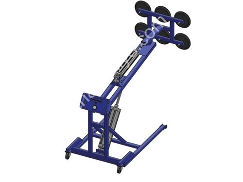 600 Kg Pistonlu Vantuzlu Cam Taşıma Ve Kaldırma Makinası