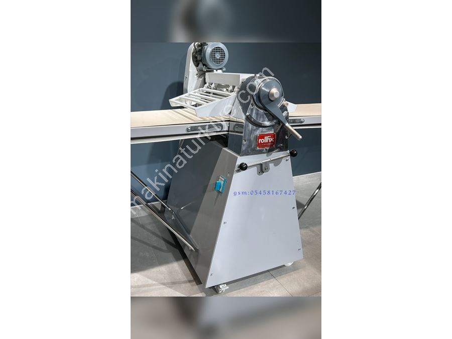German Rollfix Baklava Dough Sheeter Croissant Puff Pastry Rolling Machine