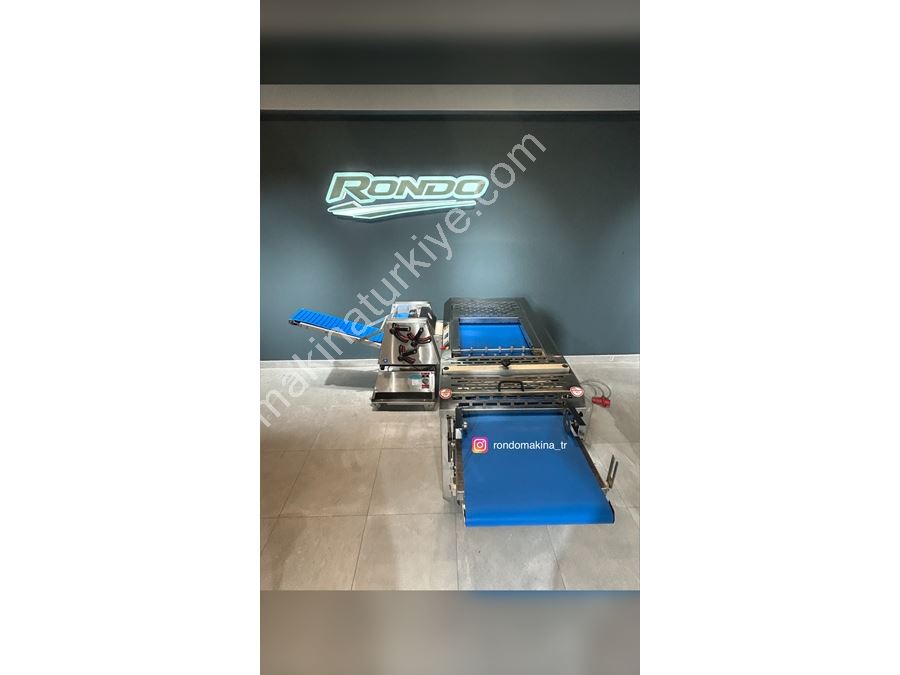 Rondo Scm50 Industrial Croissant Machine &Automatic Croissant Cutting – 4,000 Pcs/H Capacity