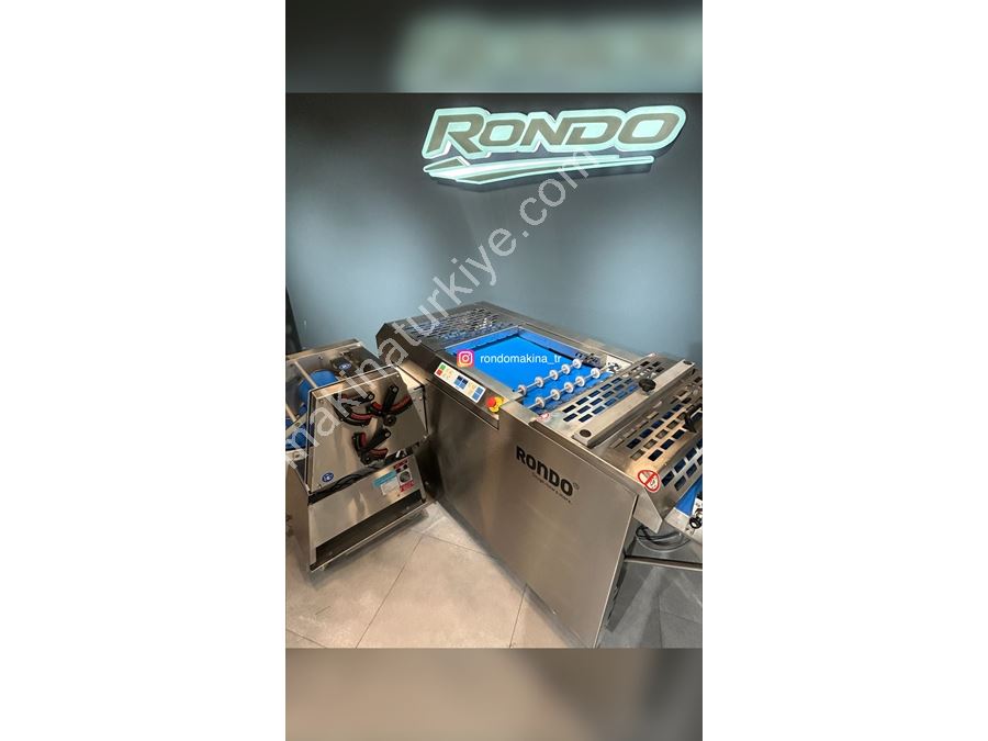 Rondo Scm50 Industrial Croissant Machine &Automatic Croissant Cutting – 4,000 Pcs/H Capacity