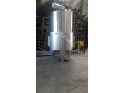 Stainless Steel Jacketed Heated Mixer Process Tank