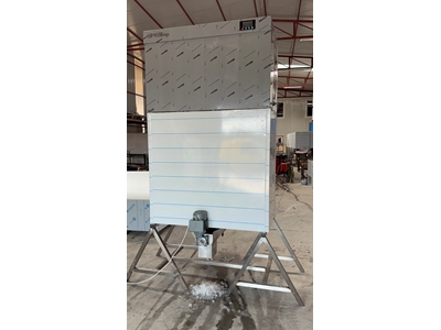 1 ton Hazneli Kolay Dolum Küp Buz Makinesi - 3