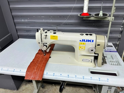 Machine à coudre à double pied en cuir, toile et rembourrage Juki 1181 - 2