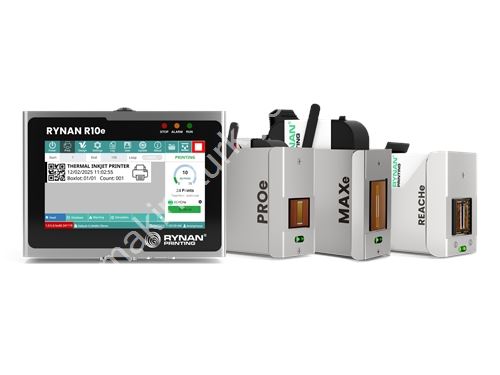 1 Baskı Kafalı Inkjet Kodlama Cihazı