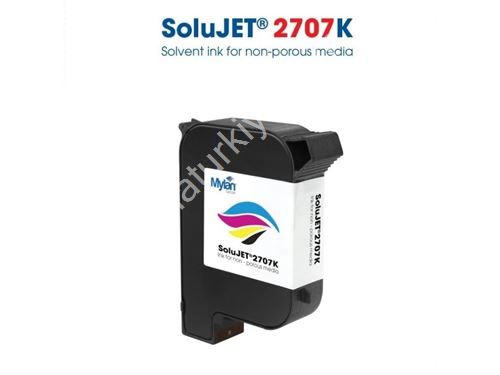 37 Ml Siyah Solvent Bazlı Kodlama Mürekkebi