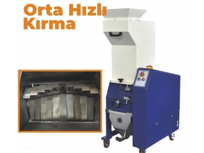 150 kg/saat Orta Hızlı Plastik Kırma Makinesi