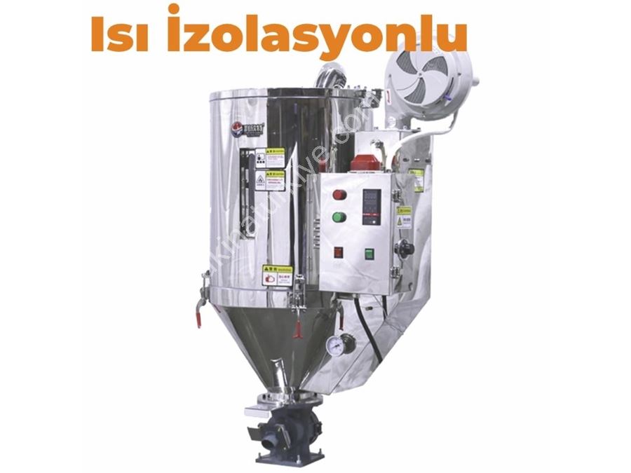 15 kg Isı İzolasyonlu Plastik Hammadde Kurutucu