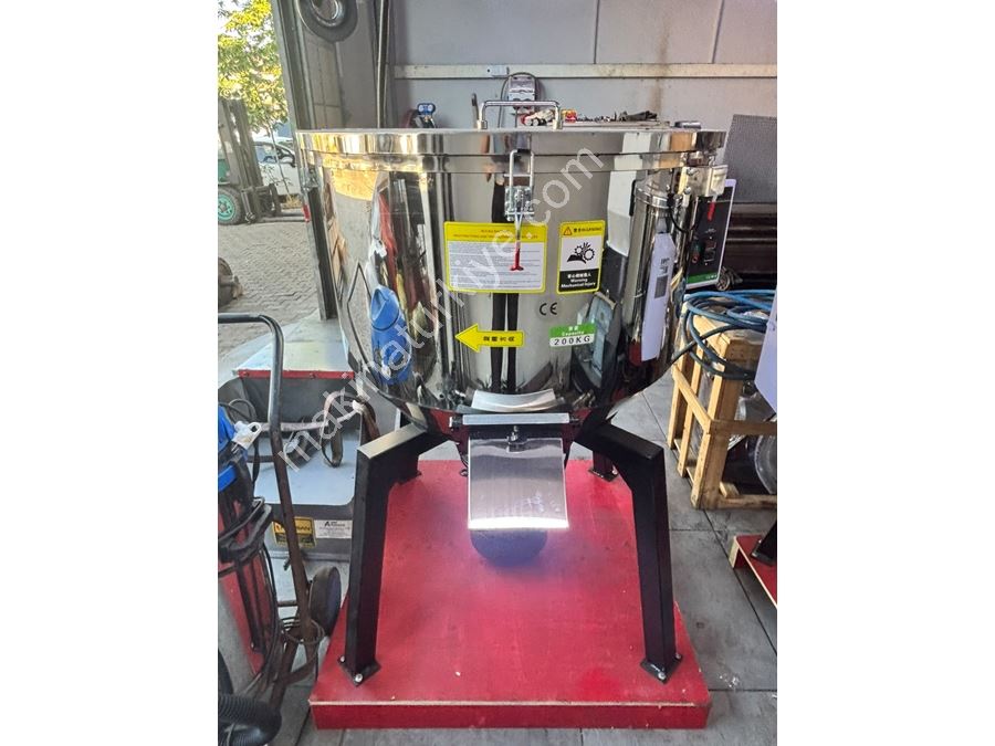 50 Kg Paslanmaz Plastik Hammadde Karıştırıcı
