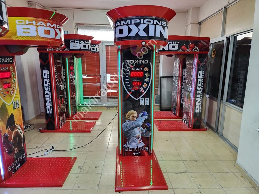 Üreticiden - 6 Dil Destekli CE Belgeli Boks Makinesi