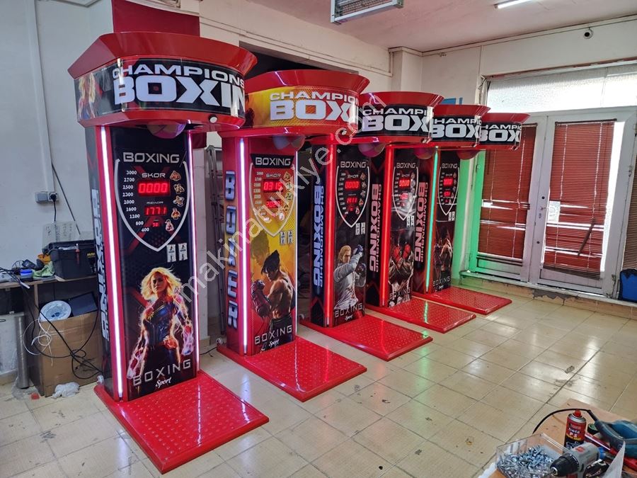 Üreticiden - 6 Dil Destekli CE Belgeli Boks Makinesi