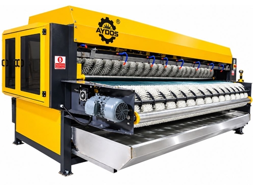 10cm Fırça Baskı Ayarlı Ters Sarmalı Otomatik Halı Yıkama Makinesi