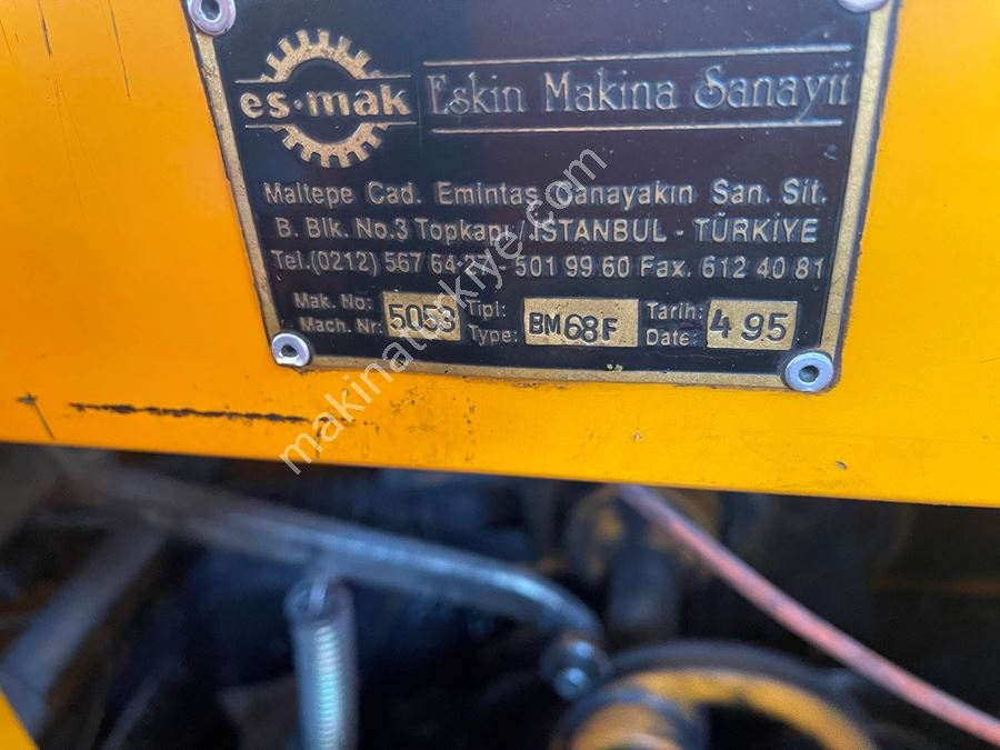 Es-Mak Bm 68 Pf Automatic Bag Cutting Machine