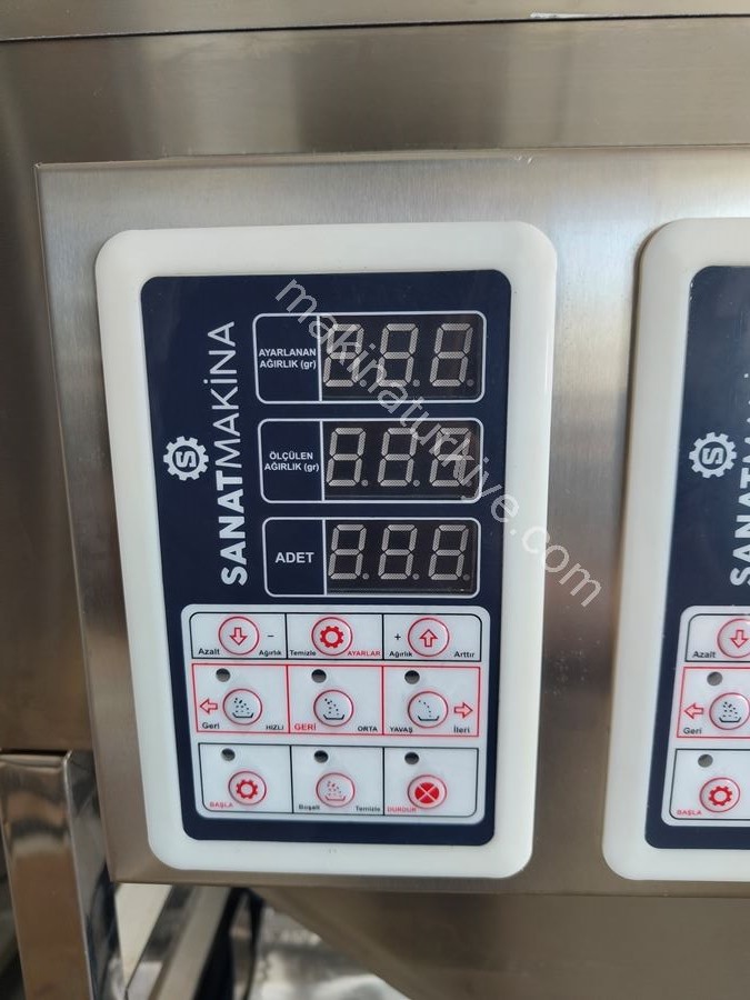 3 Kefeli Otomatik Doypack Paketleme Makinası