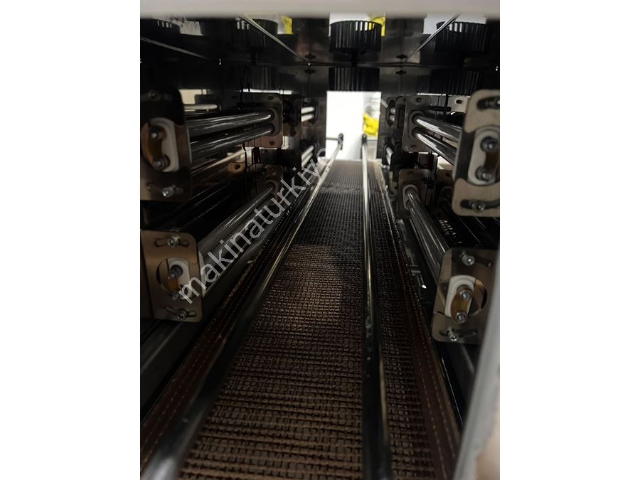 250°C Heizkapazität Ventilator Motor Geschwindigkeitsgeregelter Schrumpf Wärme Tunnel