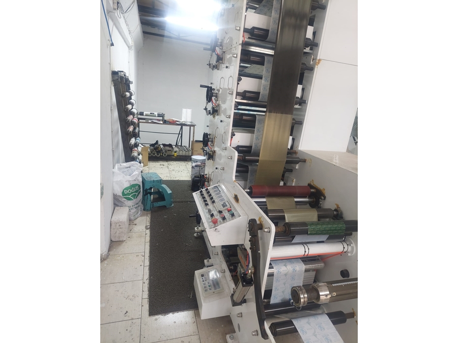 Kule Flexo 5 Renk 48 Cm Baskı Makinası(2)