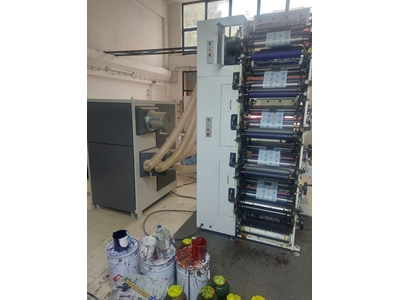 Kule Flexo 5 Renk 48 Cm Baskı Makinası(2) - 5