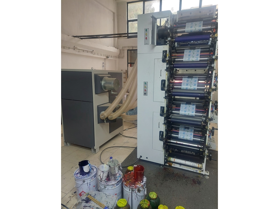 Kule Flexo 5 Renk 48 Cm Baskı Makinası(2)