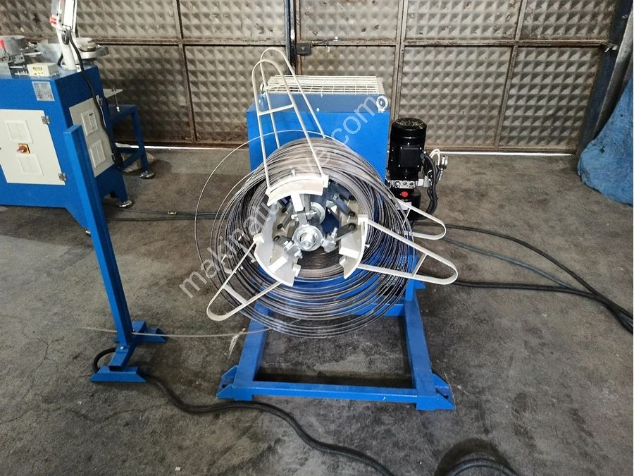 10 Ton Mekanik Ve Hidrolik Rulo Sac Açma Makinesi 