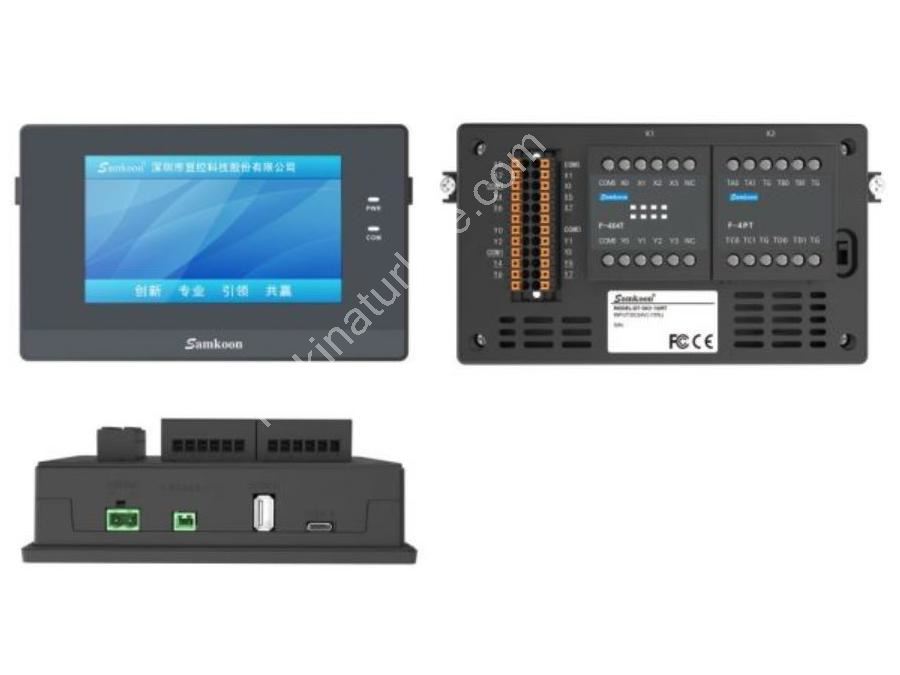 Unité de Contrôle Robotique Industrielle Tout-en-Un HMI PLC de 4,3 Pouces