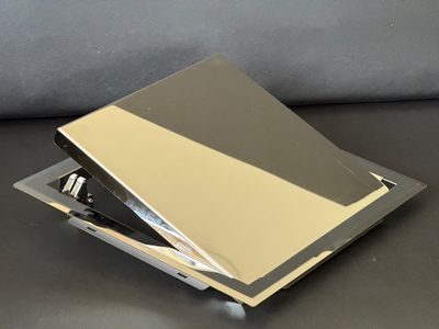 Ultra Bright (No8) Stainless Steel Revision/Intervention Cover - 1