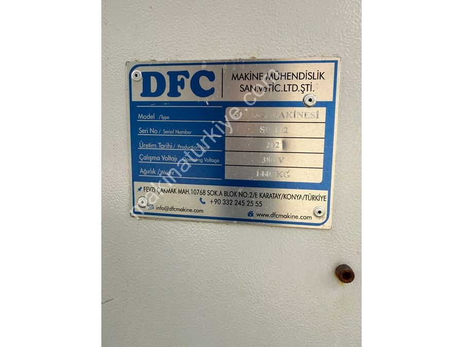 DFC Yuvarlak Sac Kanal Makinası