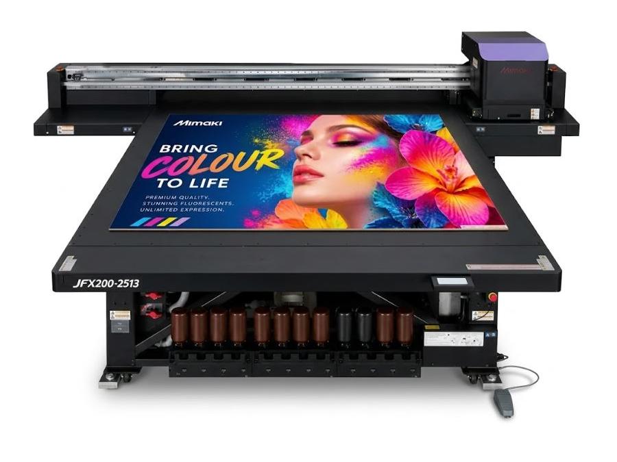 2500x1500 mm LED UV Flatbed Baskı Makinası