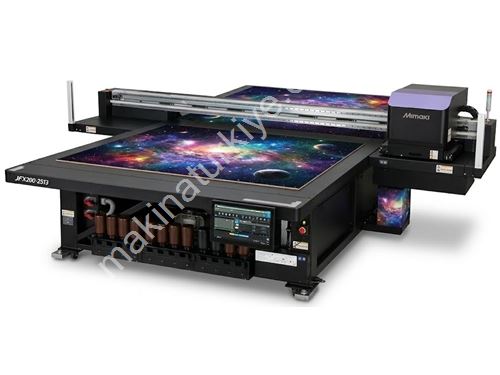 2500X3100 Mm Led Flatbed UV Baskı Makinası