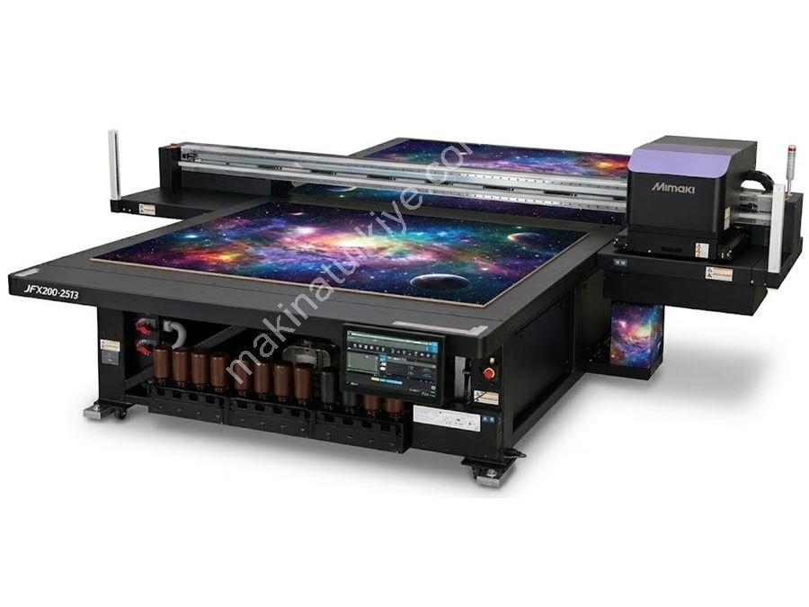 2500X3100 Mm Led Flatbed UV Baskı Makinası